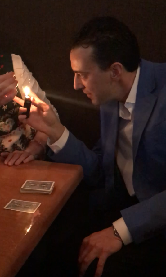 Shakopee magician performs at Dangerfield's restaurant